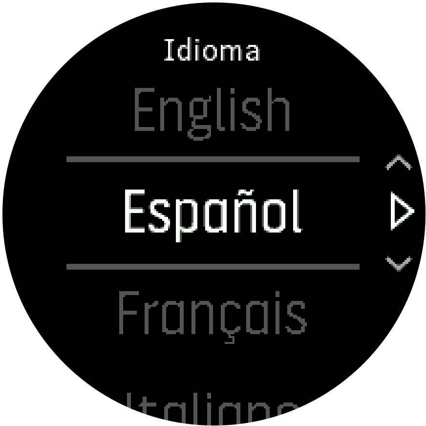Select language Spartan Trainer