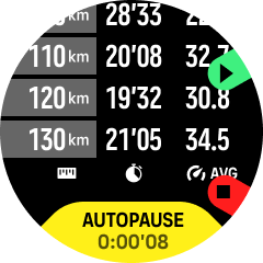 autopause løp s