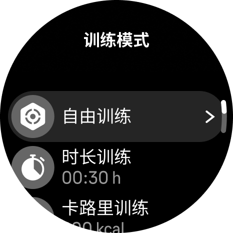 训练模式