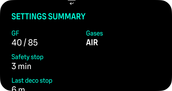 no decompression dive1