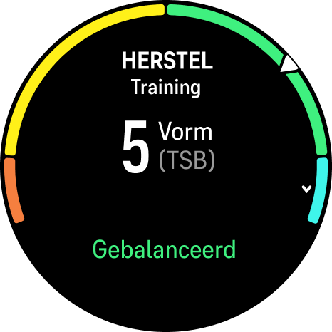 Hersteltrainingswidget